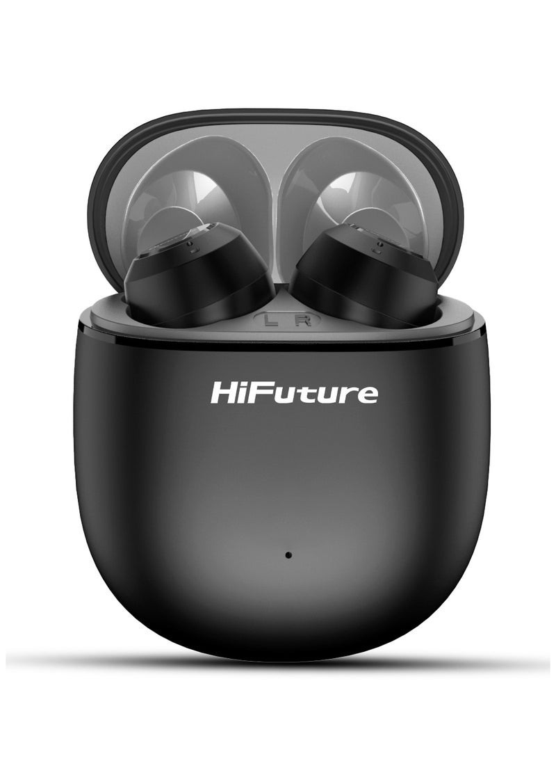 هاي فيوتشر سماعات أذن لاسلكية HiFuture OlymBuds3 Comfort Fit TWS – صوت جهير قوي، 25 ساعة تشغيل، بلوتوث 5.3 - Image 1